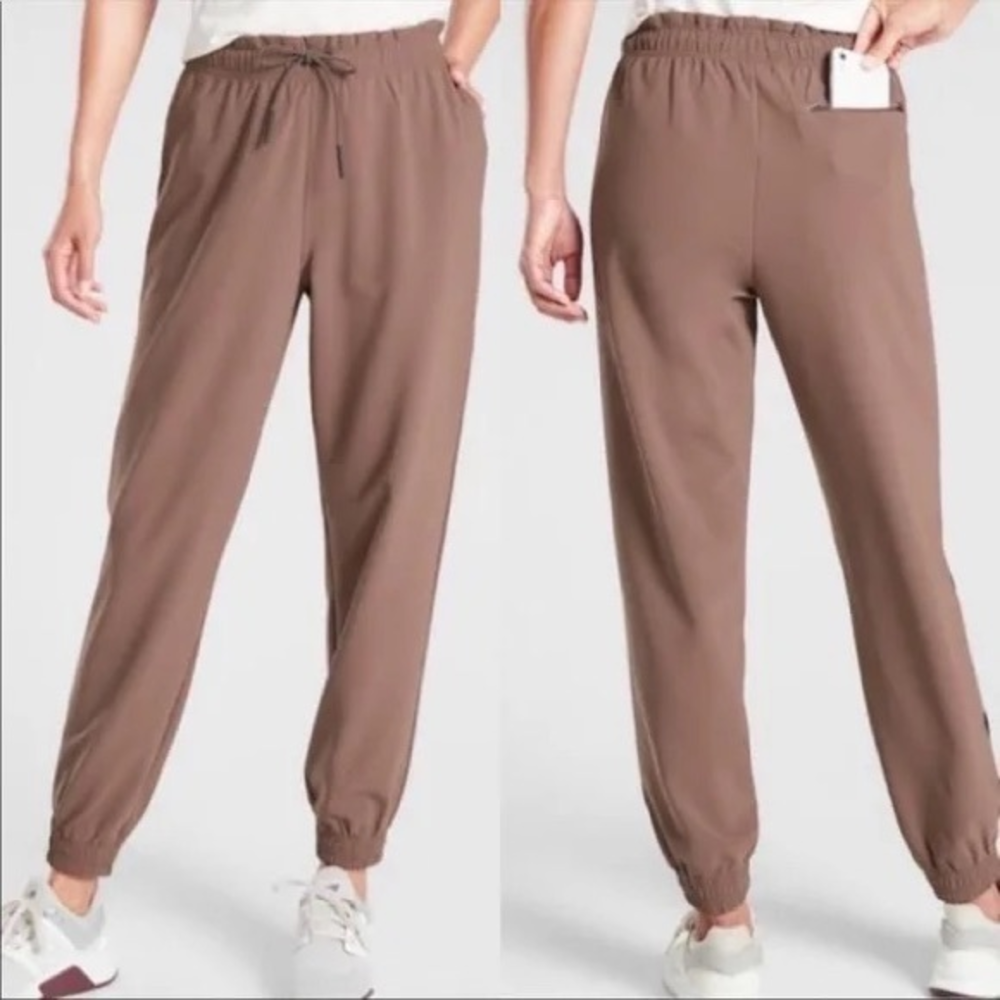 Athleta Metropolis Joggers Mineral Brown‎ 2